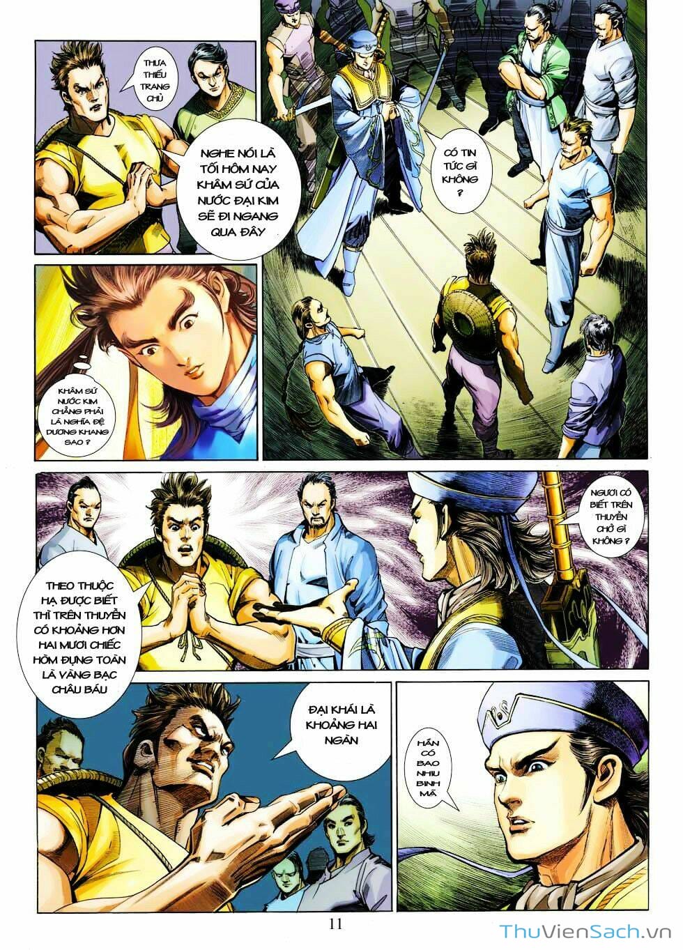 Truyện Tranh Anh Hùng Xạ Điêu - Manhua trang 4