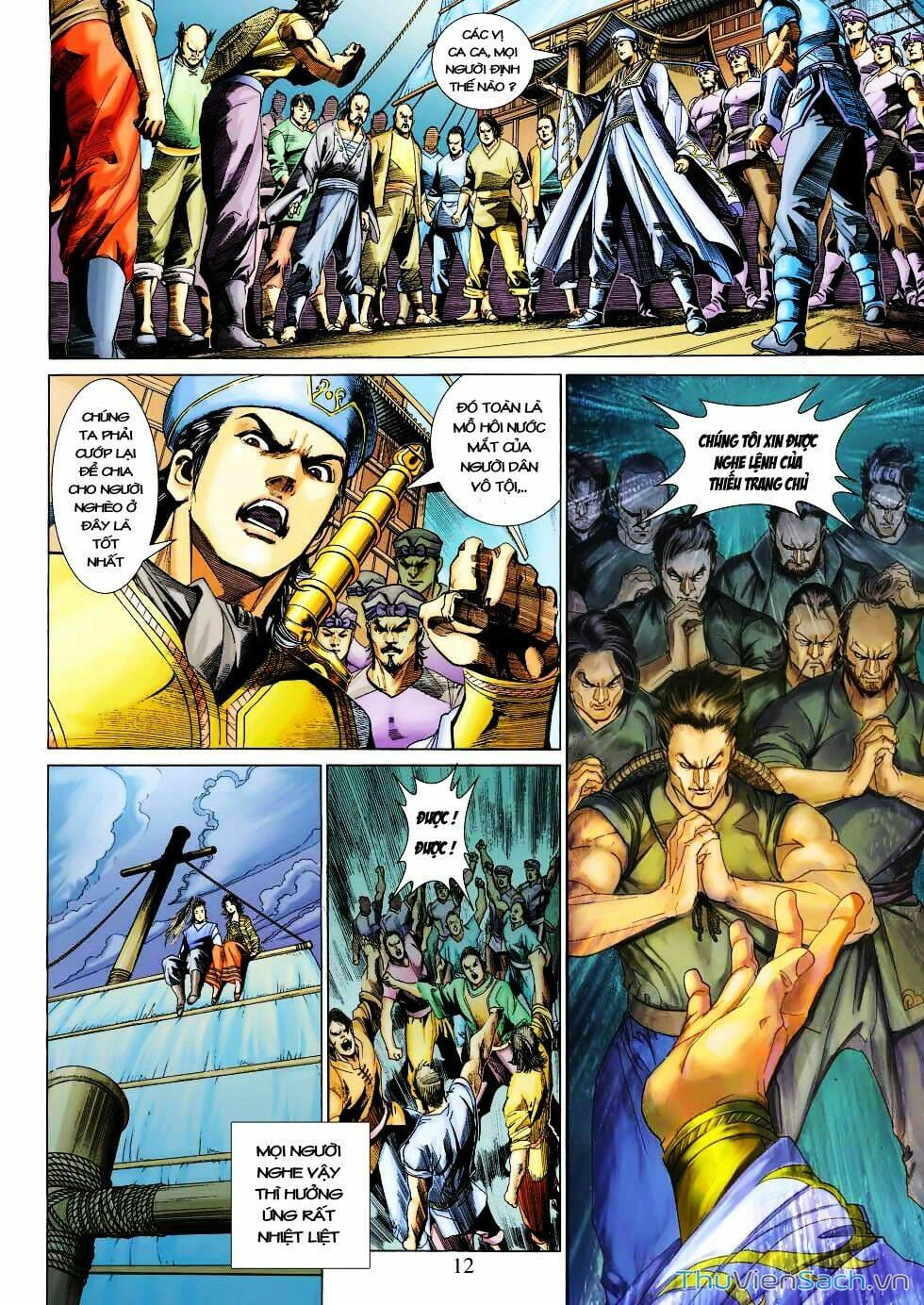 Truyện Tranh Anh Hùng Xạ Điêu - Manhua trang 4