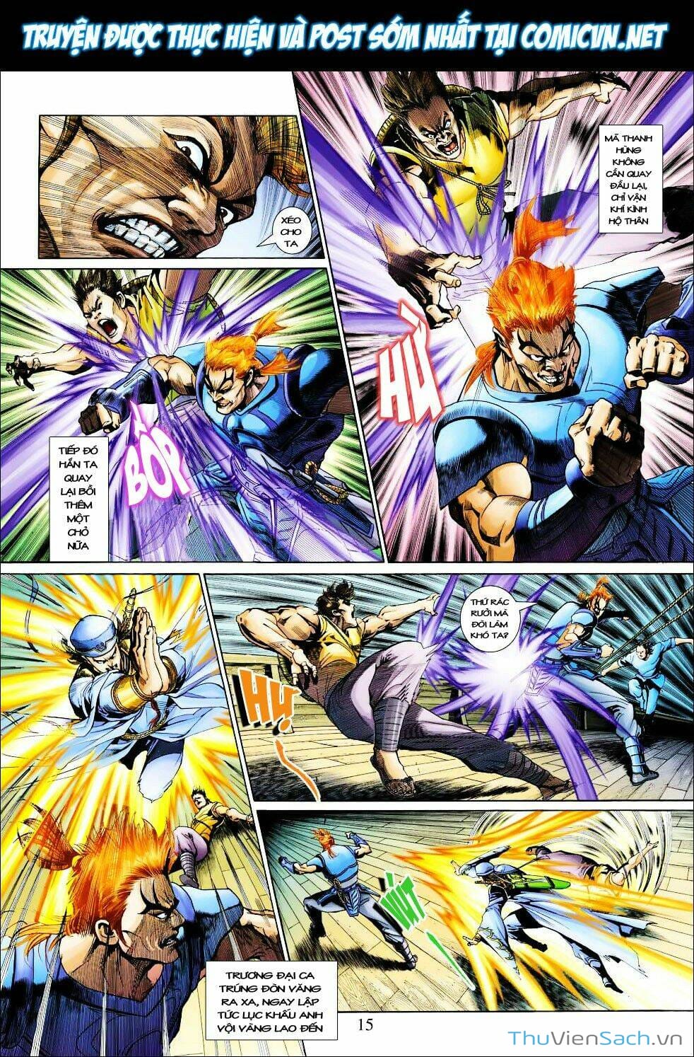 Truyện Tranh Anh Hùng Xạ Điêu - Manhua trang 4