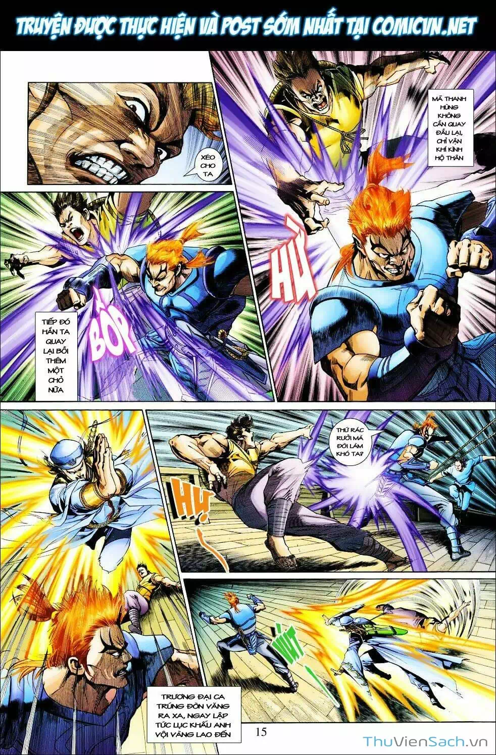 Truyện Tranh Anh Hùng Xạ Điêu - Manhua trang 4