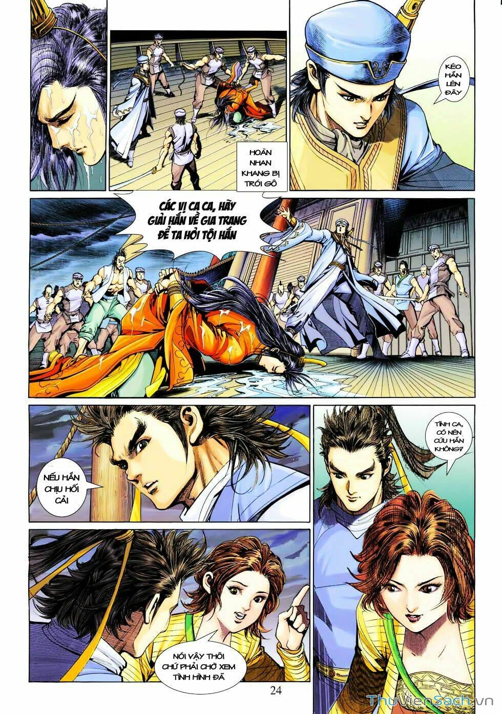 Truyện Tranh Anh Hùng Xạ Điêu - Manhua trang 4