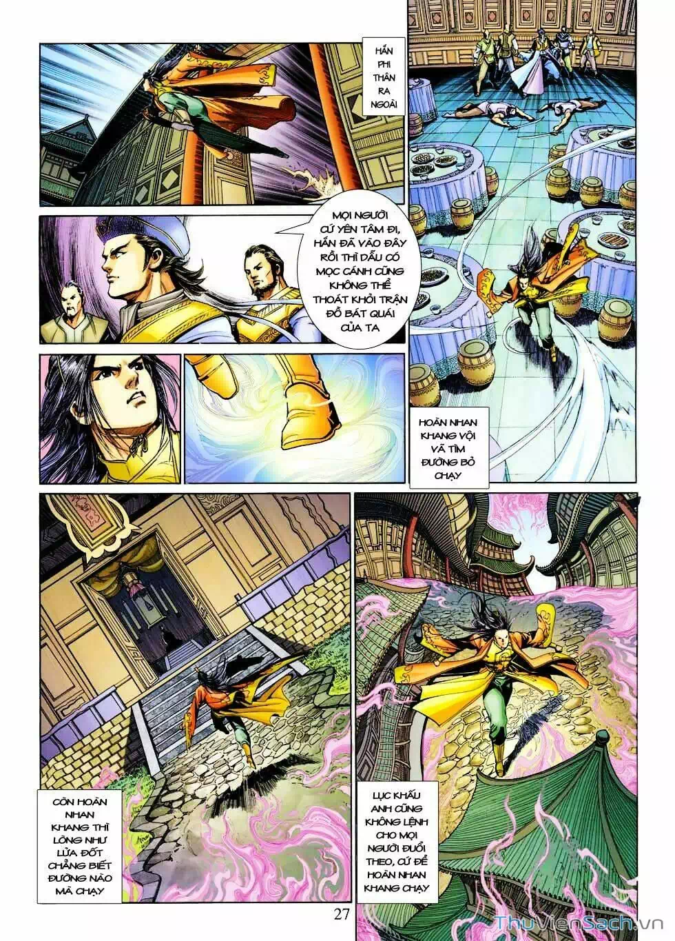 Truyện Tranh Anh Hùng Xạ Điêu - Manhua trang 4