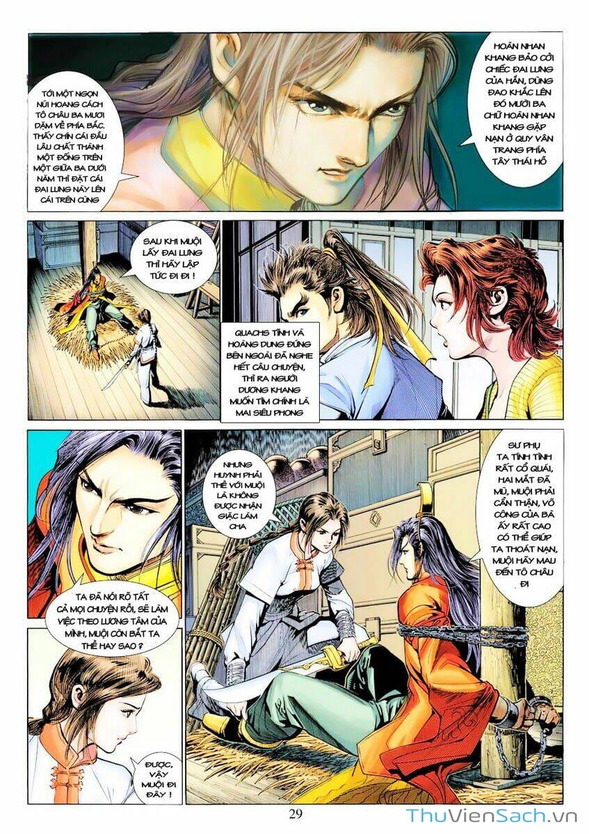 Truyện Tranh Anh Hùng Xạ Điêu - Manhua trang 4