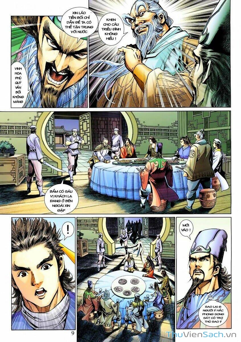 Truyện Tranh Anh Hùng Xạ Điêu - Manhua trang 4