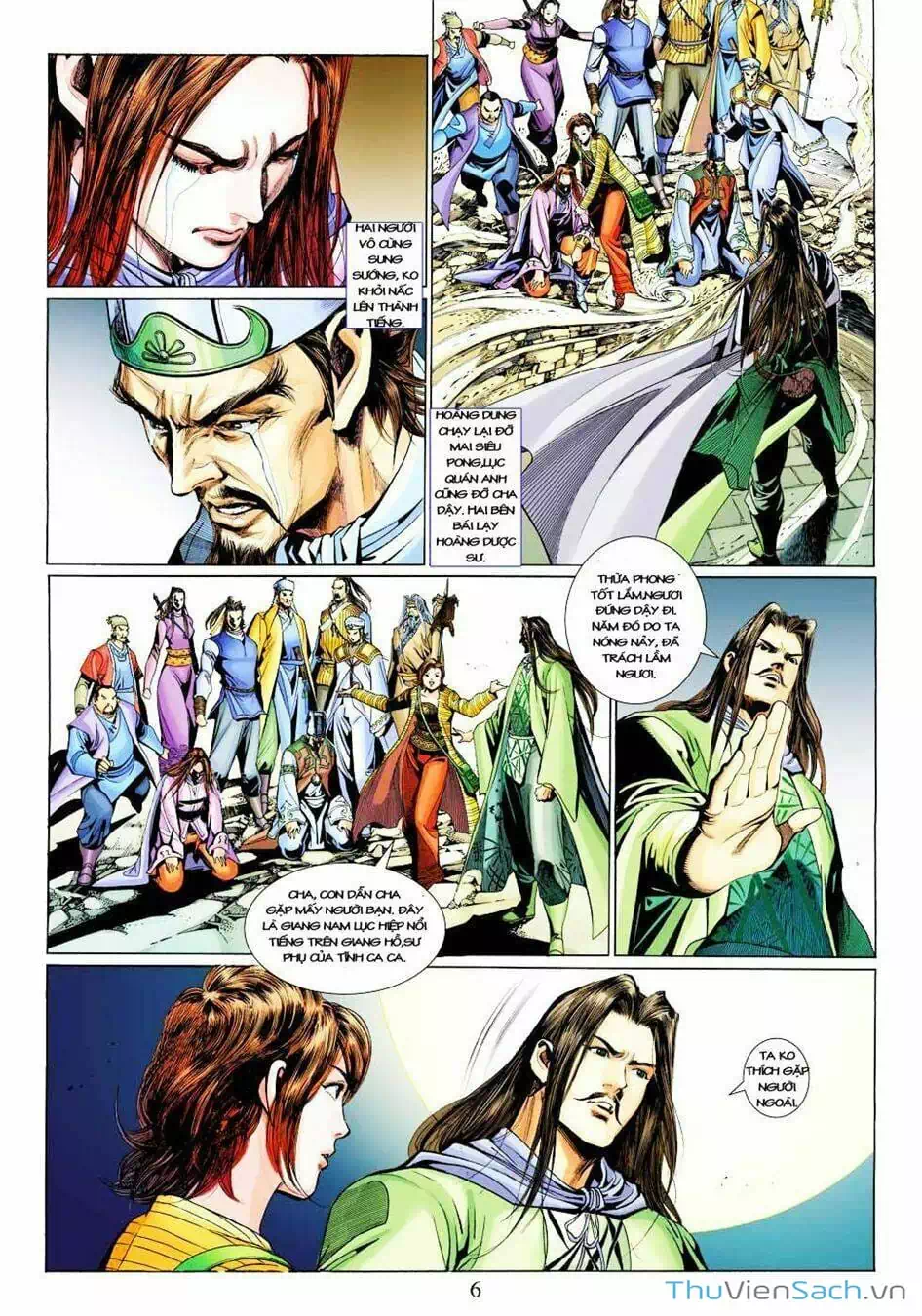 Truyện Tranh Anh Hùng Xạ Điêu - Manhua trang 4