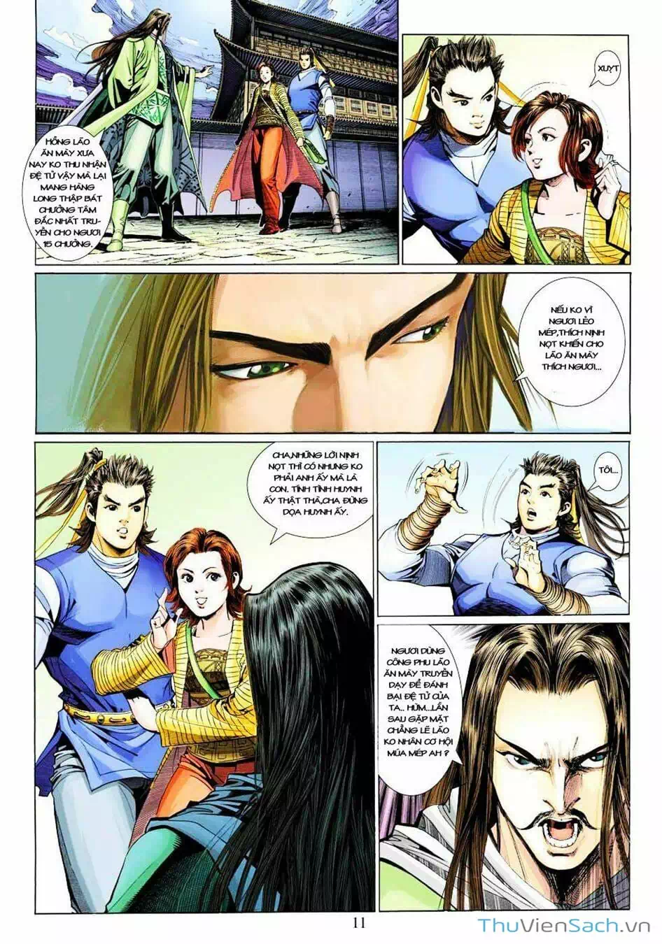 Truyện Tranh Anh Hùng Xạ Điêu - Manhua trang 4
