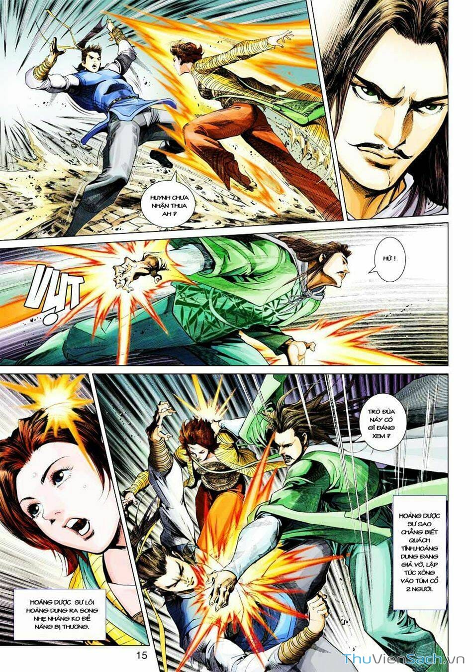 Truyện Tranh Anh Hùng Xạ Điêu - Manhua trang 4