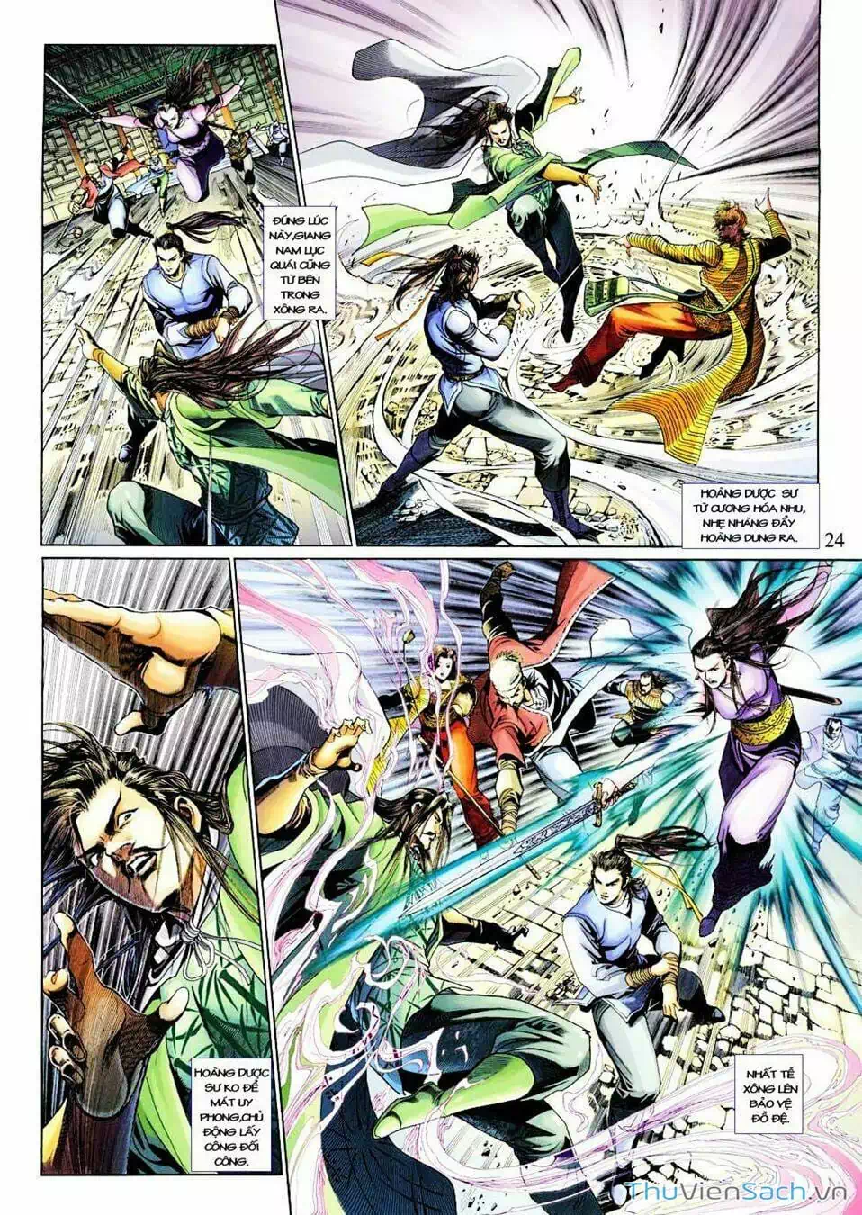 Truyện Tranh Anh Hùng Xạ Điêu - Manhua trang 4