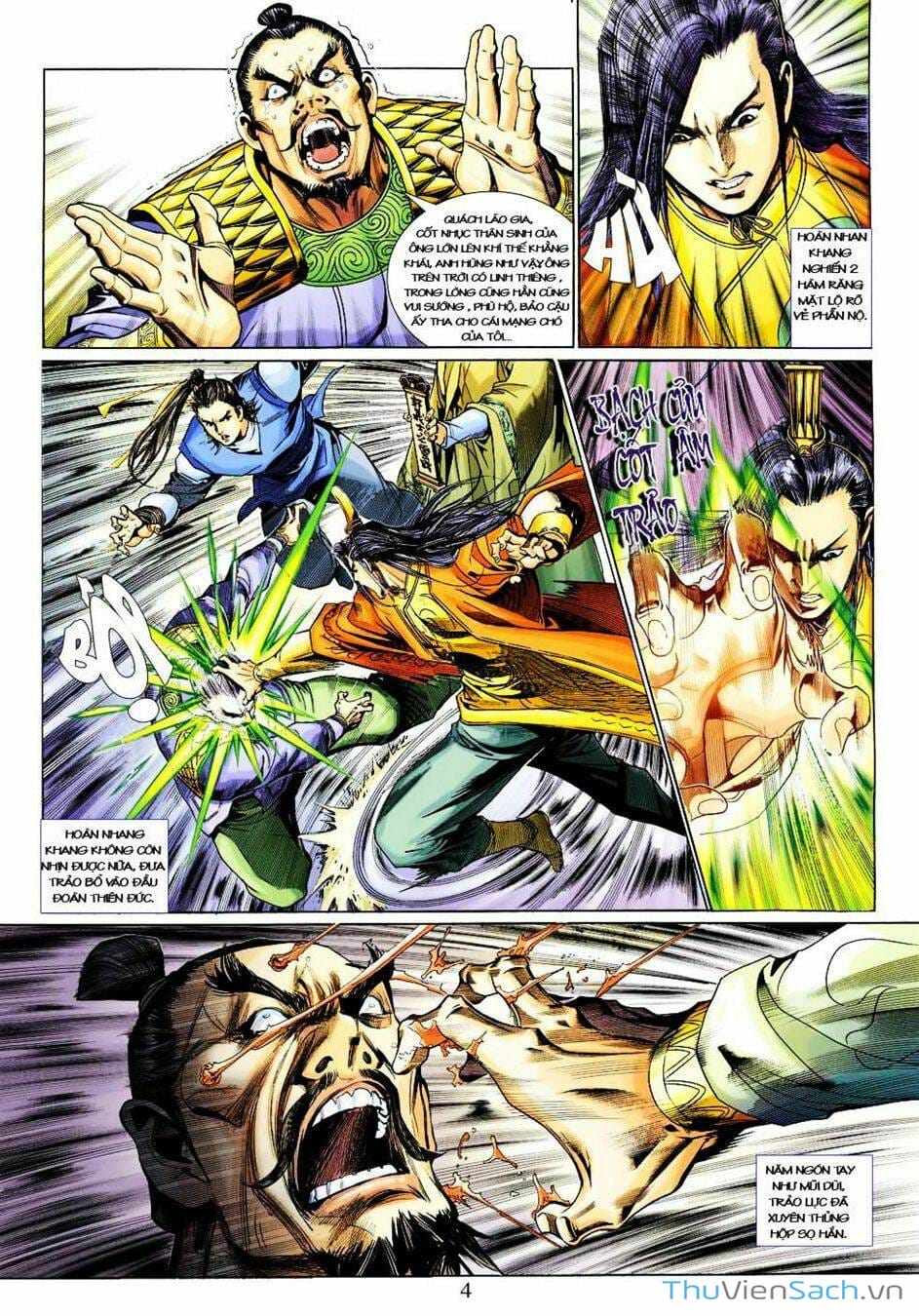 Truyện Tranh Anh Hùng Xạ Điêu - Manhua trang 4