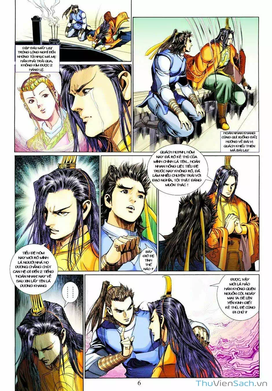 Truyện Tranh Anh Hùng Xạ Điêu - Manhua trang 4