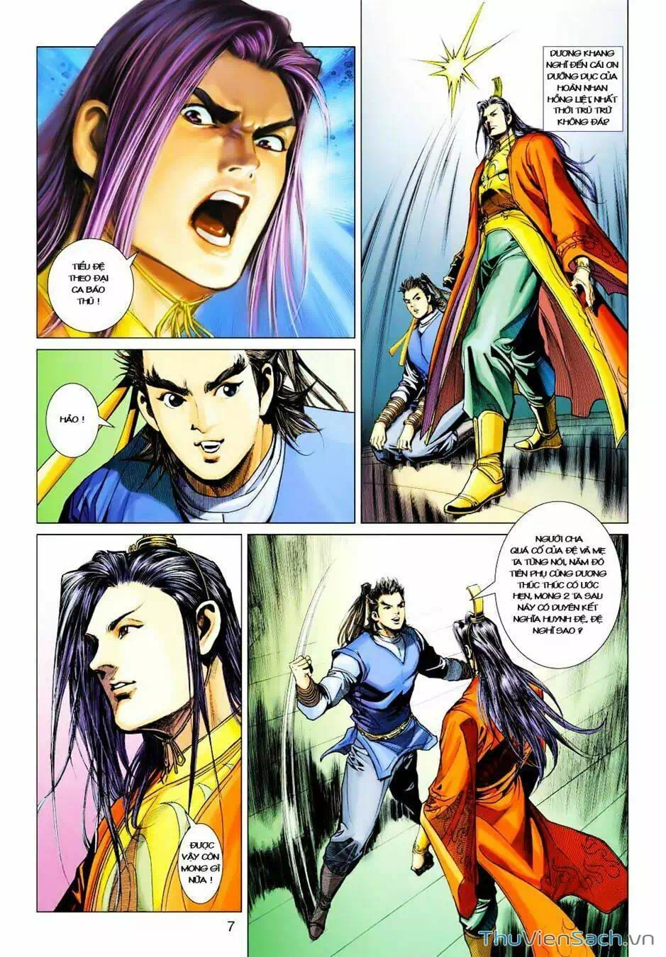 Truyện Tranh Anh Hùng Xạ Điêu - Manhua trang 4