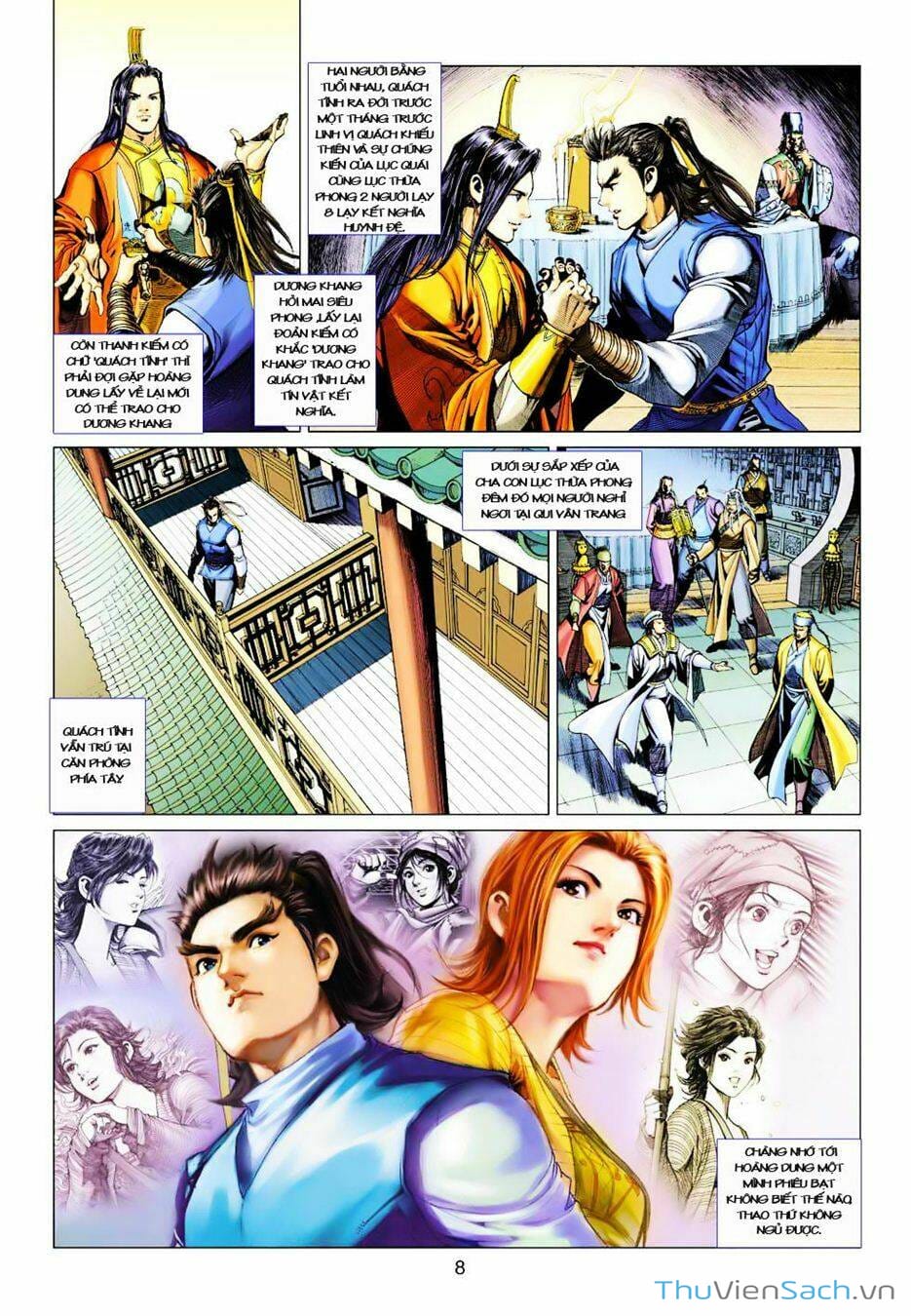 Truyện Tranh Anh Hùng Xạ Điêu - Manhua trang 1109