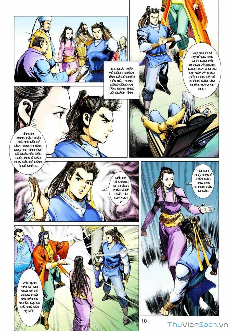 Truyện Tranh Anh Hùng Xạ Điêu - Manhua trang 4