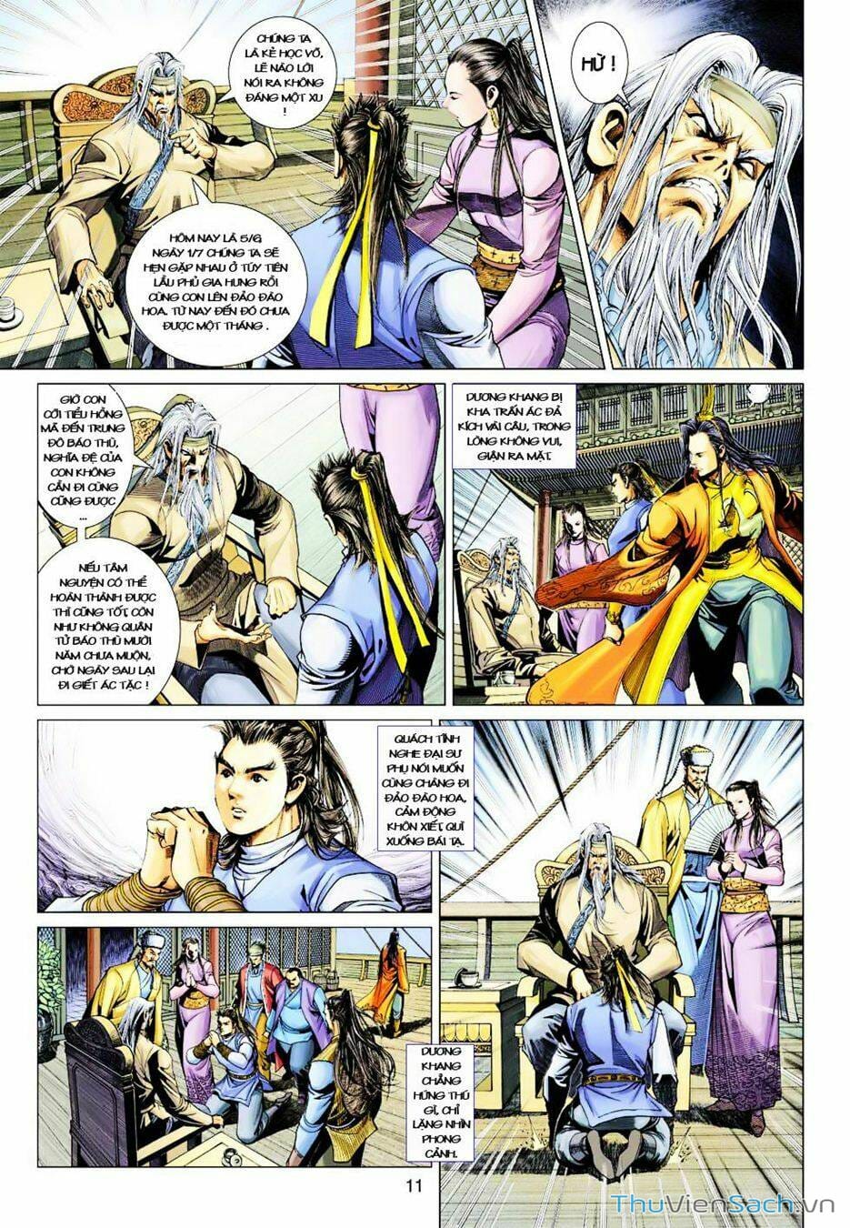 Truyện Tranh Anh Hùng Xạ Điêu - Manhua trang 1112