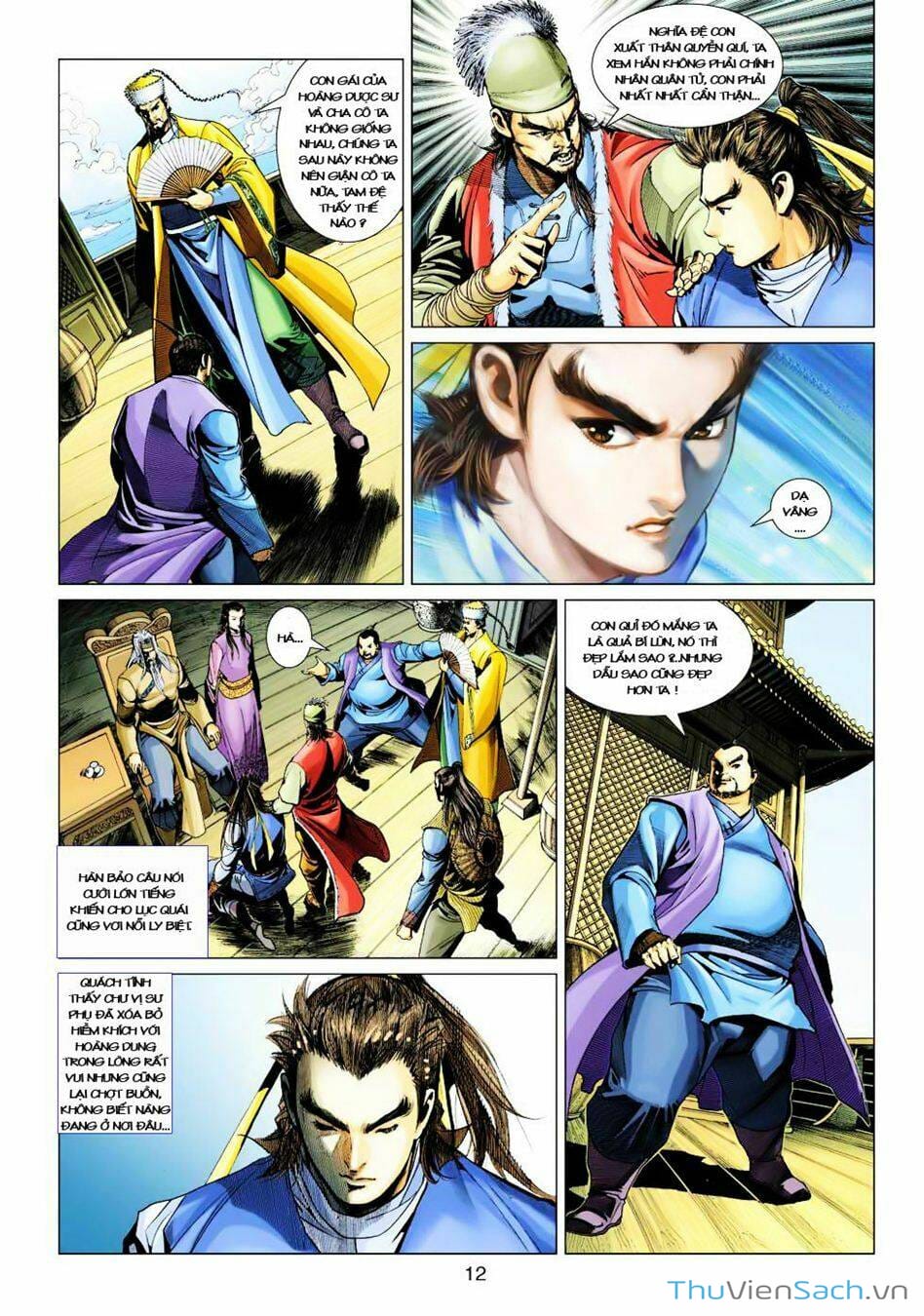 Truyện Tranh Anh Hùng Xạ Điêu - Manhua trang 1113