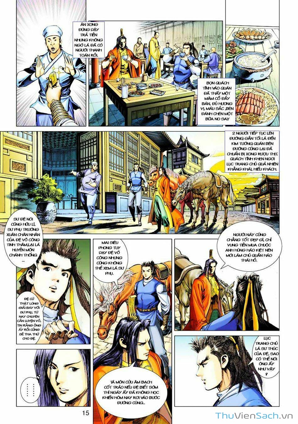 Truyện Tranh Anh Hùng Xạ Điêu - Manhua trang 4