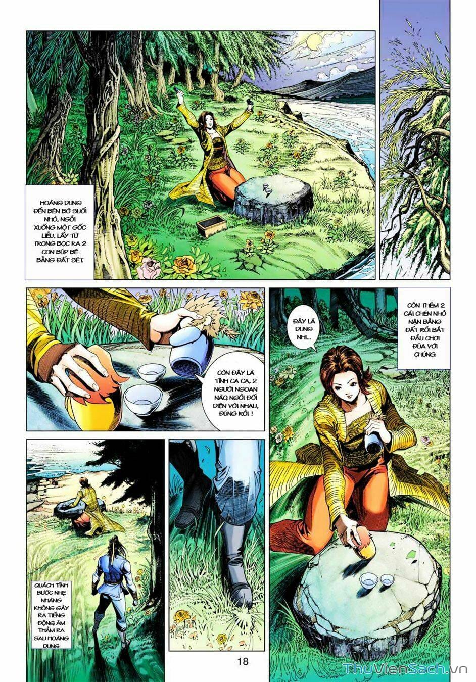 Truyện Tranh Anh Hùng Xạ Điêu - Manhua trang 4