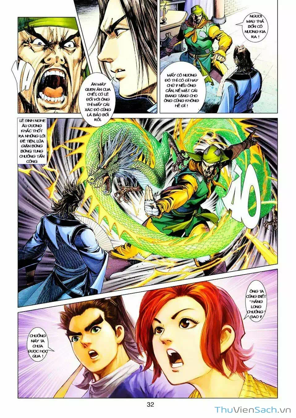 Truyện Tranh Anh Hùng Xạ Điêu - Manhua trang 4