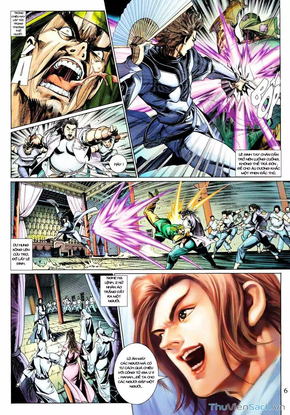 Truyện Tranh Anh Hùng Xạ Điêu - Manhua trang 4