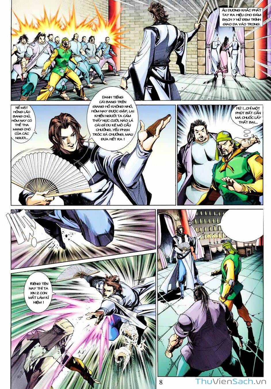 Truyện Tranh Anh Hùng Xạ Điêu - Manhua trang 4