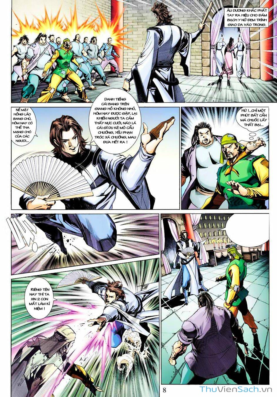 Truyện Tranh Anh Hùng Xạ Điêu - Manhua trang 1143