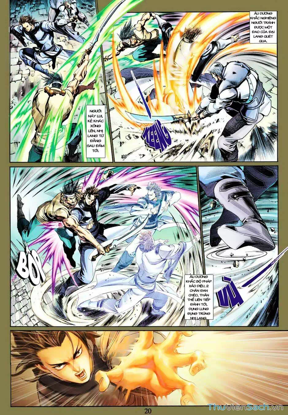 Truyện Tranh Anh Hùng Xạ Điêu - Manhua trang 4