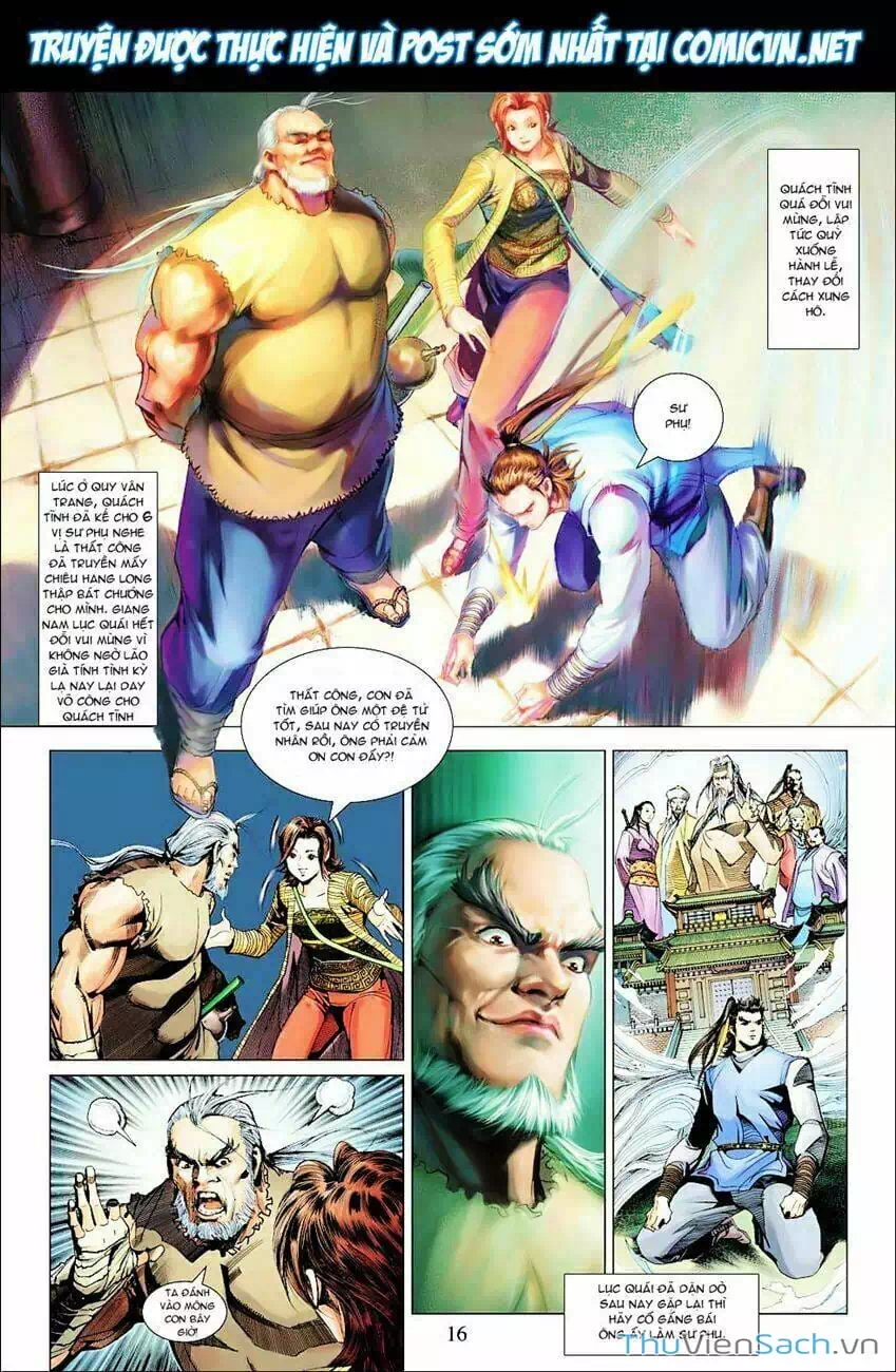 Truyện Tranh Anh Hùng Xạ Điêu - Manhua trang 4