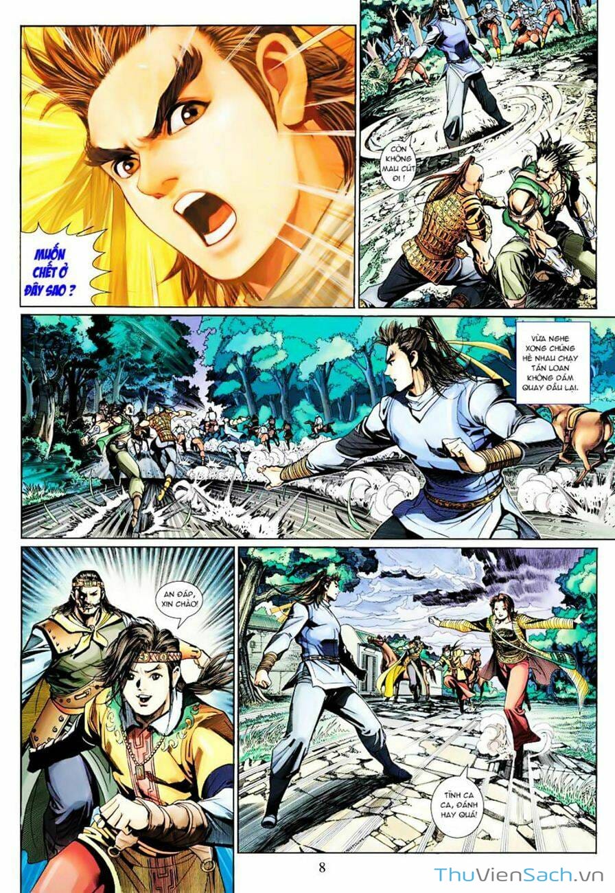 Truyện Tranh Anh Hùng Xạ Điêu - Manhua trang 1234