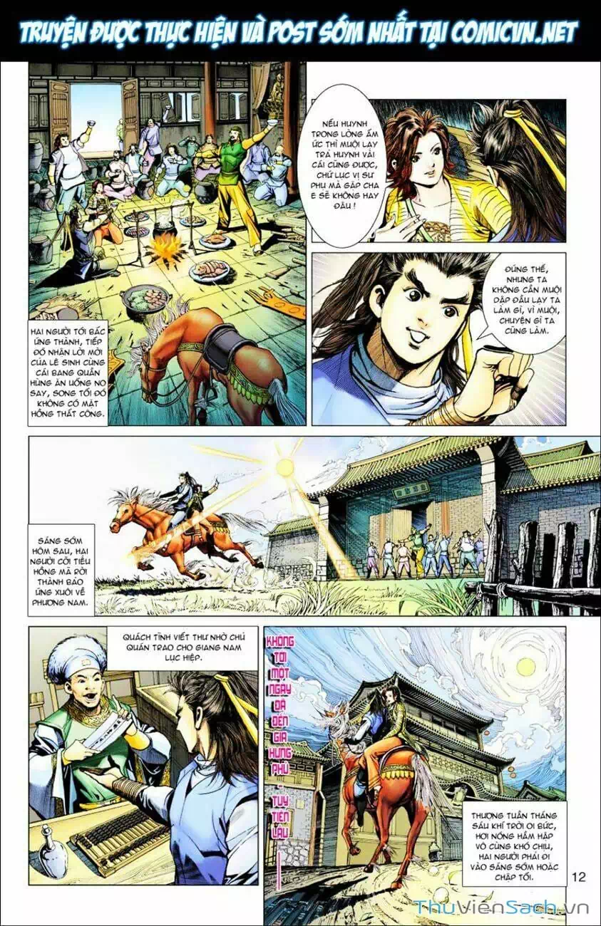 Truyện Tranh Anh Hùng Xạ Điêu - Manhua trang 4