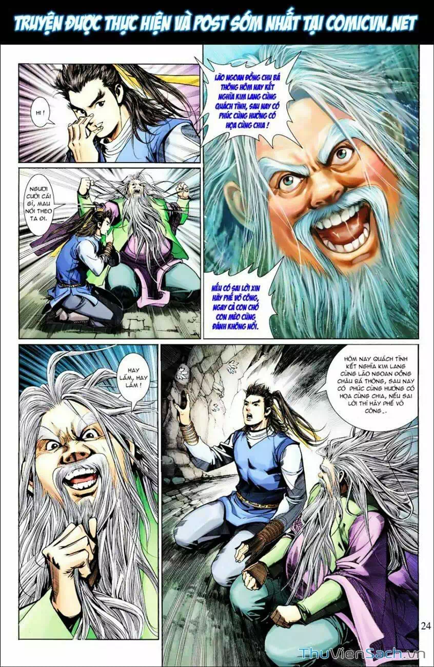 Truyện Tranh Anh Hùng Xạ Điêu - Manhua trang 4