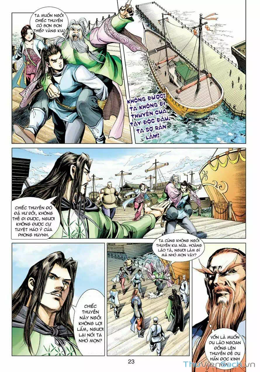 Truyện Tranh Anh Hùng Xạ Điêu - Manhua trang 4