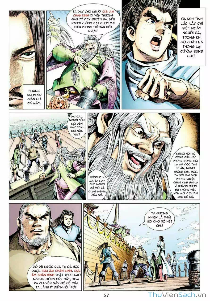 Truyện Tranh Anh Hùng Xạ Điêu - Manhua trang 4