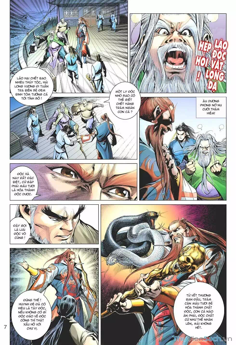 Truyện Tranh Anh Hùng Xạ Điêu - Manhua trang 4