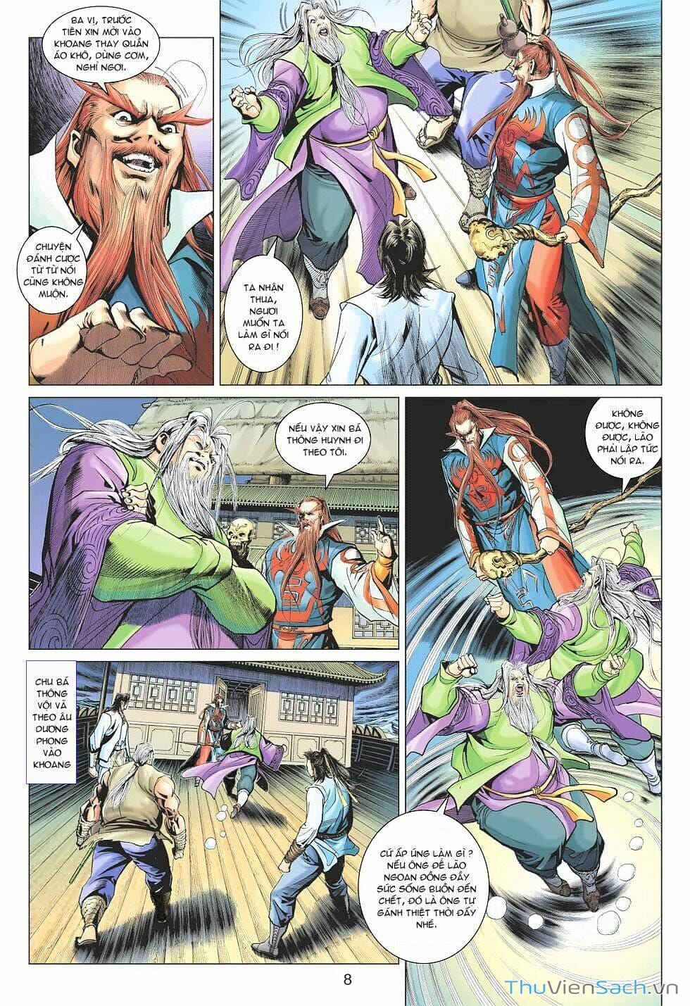 Truyện Tranh Anh Hùng Xạ Điêu - Manhua trang 4