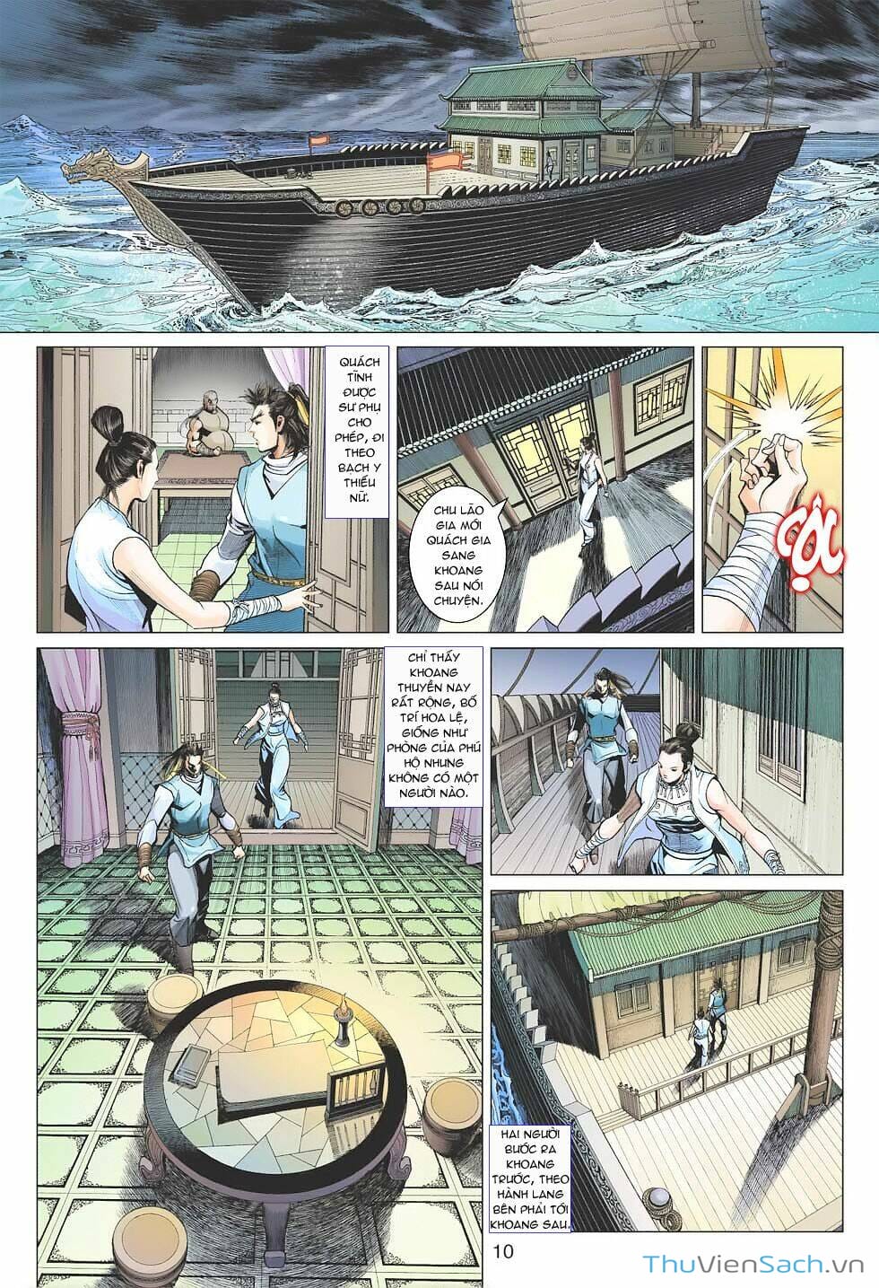 Truyện Tranh Anh Hùng Xạ Điêu - Manhua trang 4