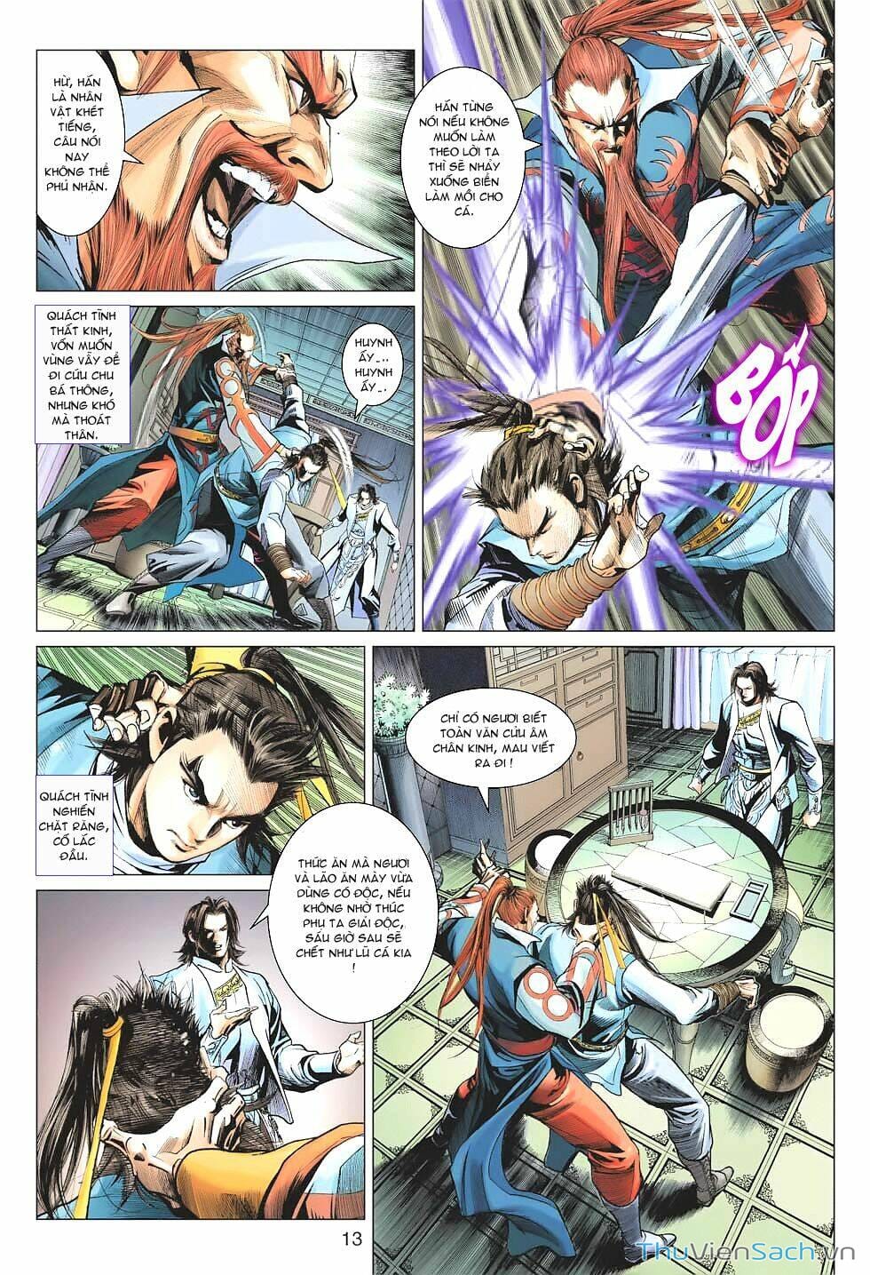 Truyện Tranh Anh Hùng Xạ Điêu - Manhua trang 4