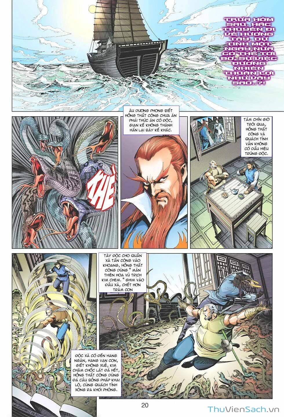 Truyện Tranh Anh Hùng Xạ Điêu - Manhua trang 4