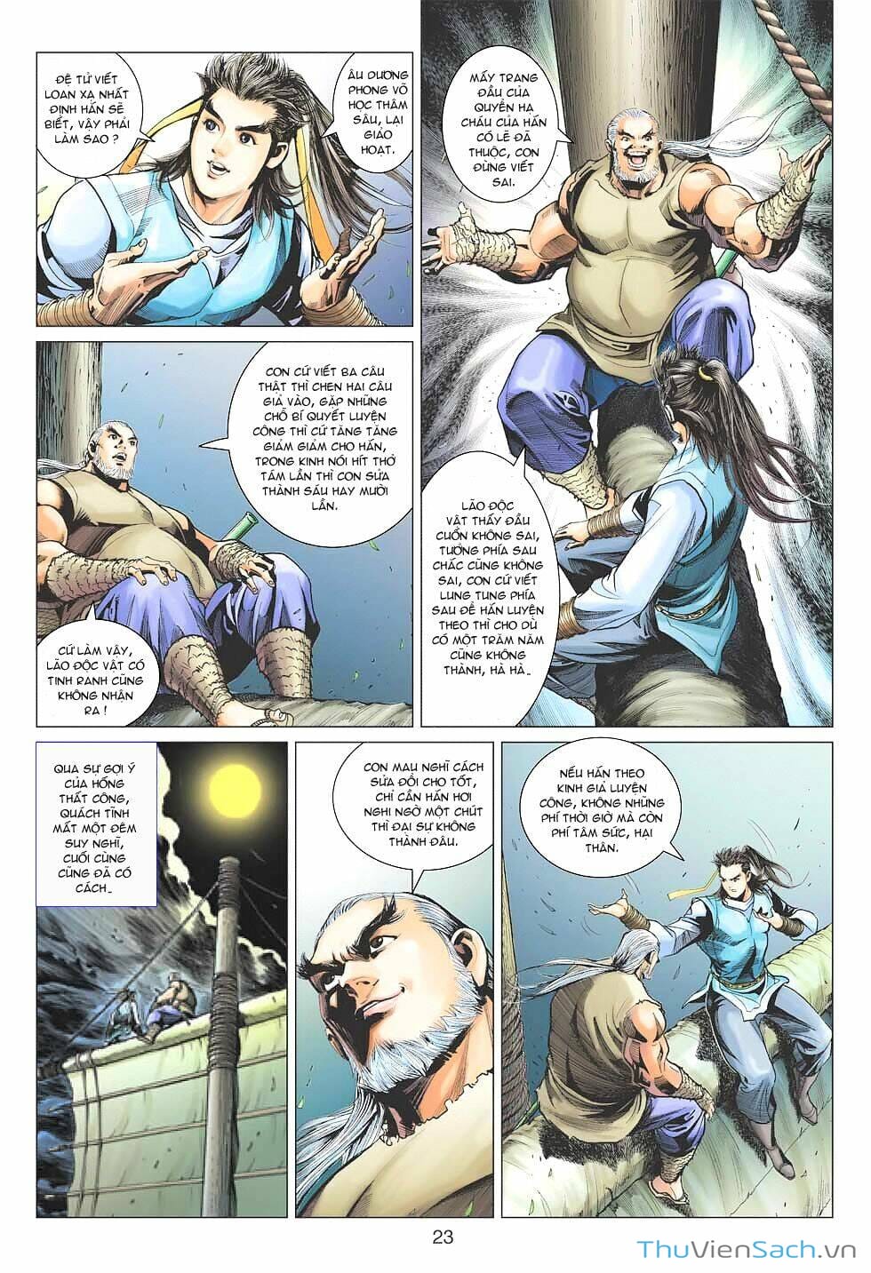 Truyện Tranh Anh Hùng Xạ Điêu - Manhua trang 4