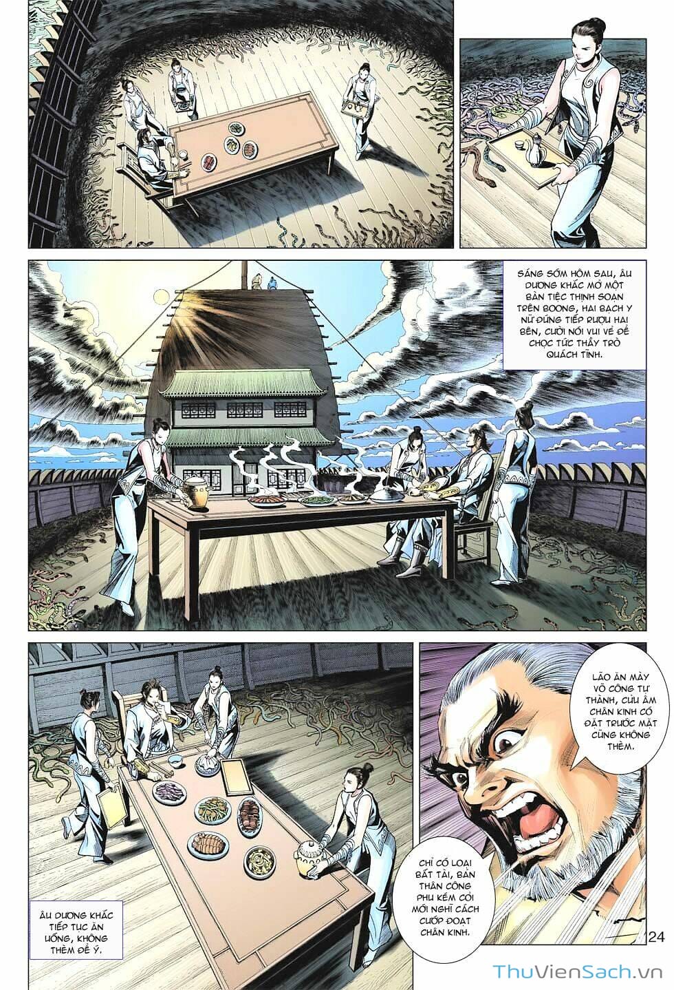 Truyện Tranh Anh Hùng Xạ Điêu - Manhua trang 4