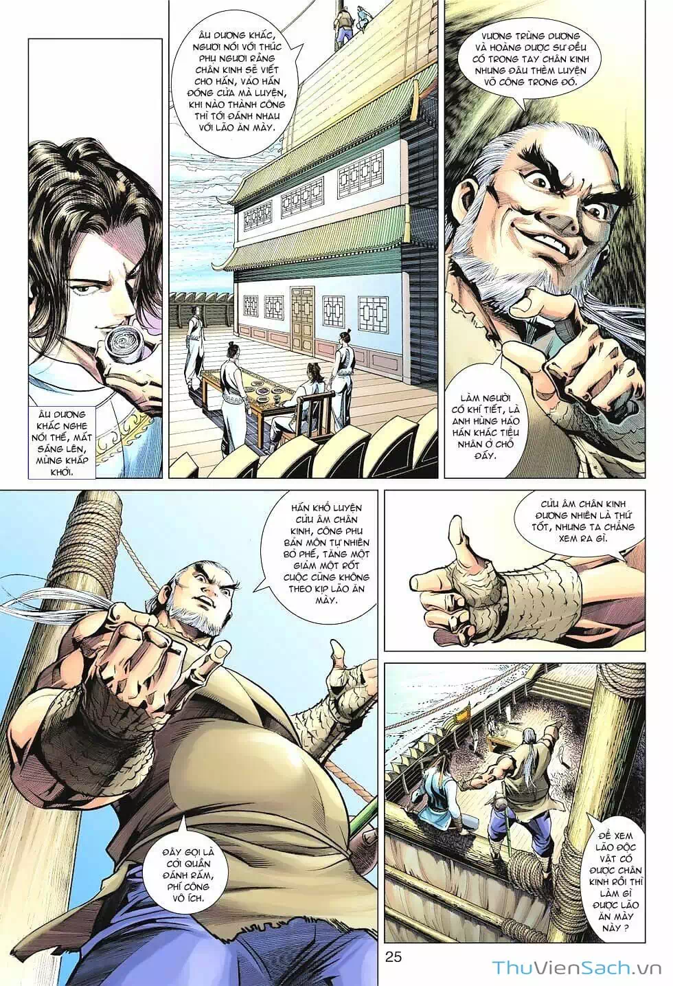 Truyện Tranh Anh Hùng Xạ Điêu - Manhua trang 4