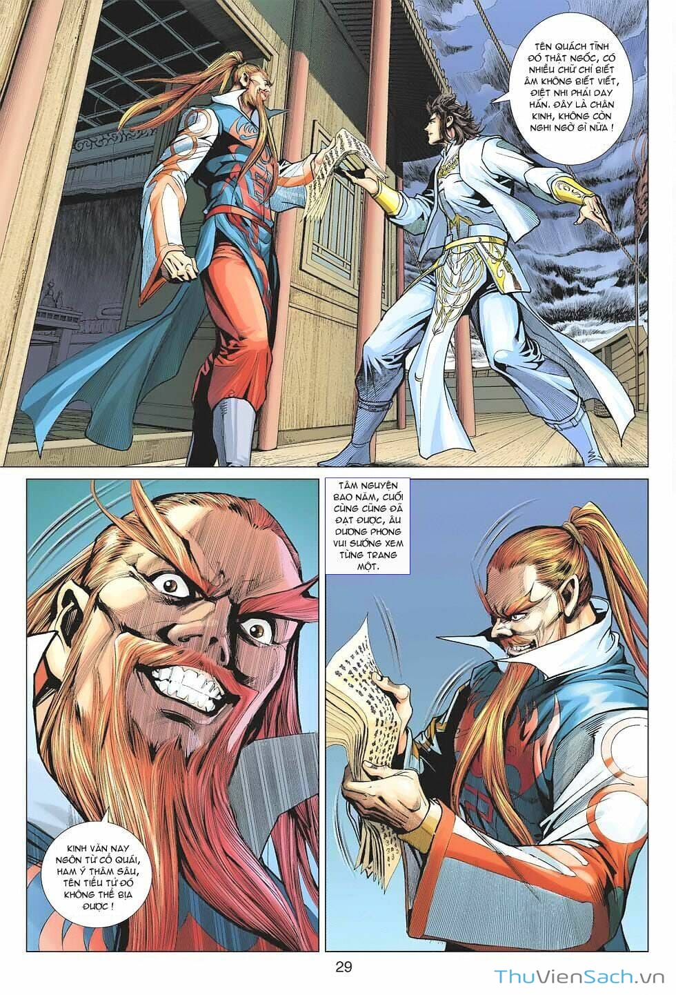 Truyện Tranh Anh Hùng Xạ Điêu - Manhua trang 4