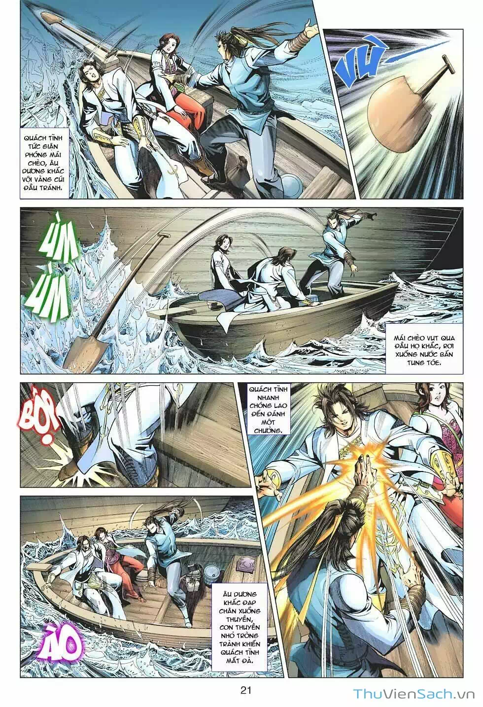 Truyện Tranh Anh Hùng Xạ Điêu - Manhua trang 4