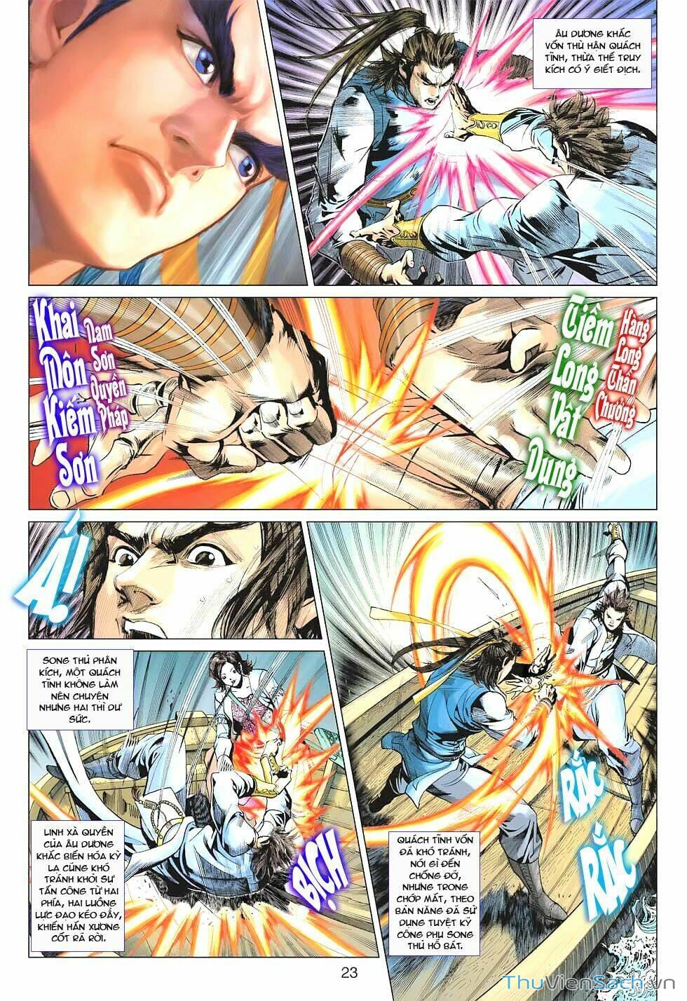 Truyện Tranh Anh Hùng Xạ Điêu - Manhua trang 4