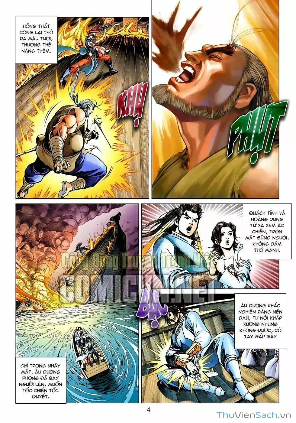 Truyện Tranh Anh Hùng Xạ Điêu - Manhua trang 4