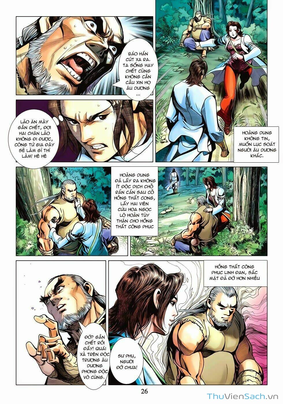 Truyện Tranh Anh Hùng Xạ Điêu - Manhua trang 4