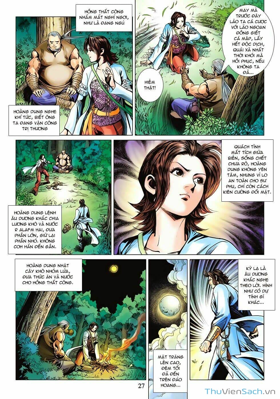 Truyện Tranh Anh Hùng Xạ Điêu - Manhua trang 4