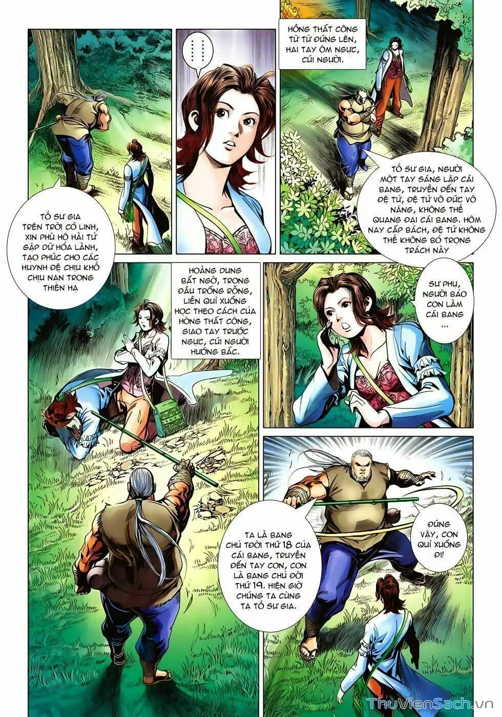Truyện Tranh Anh Hùng Xạ Điêu - Manhua trang 4