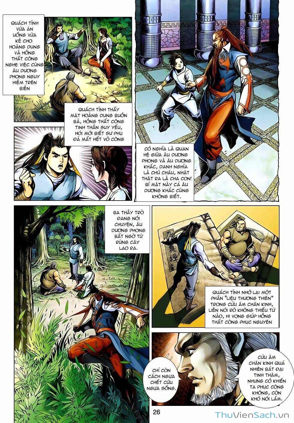 Truyện Tranh Anh Hùng Xạ Điêu - Manhua trang 4