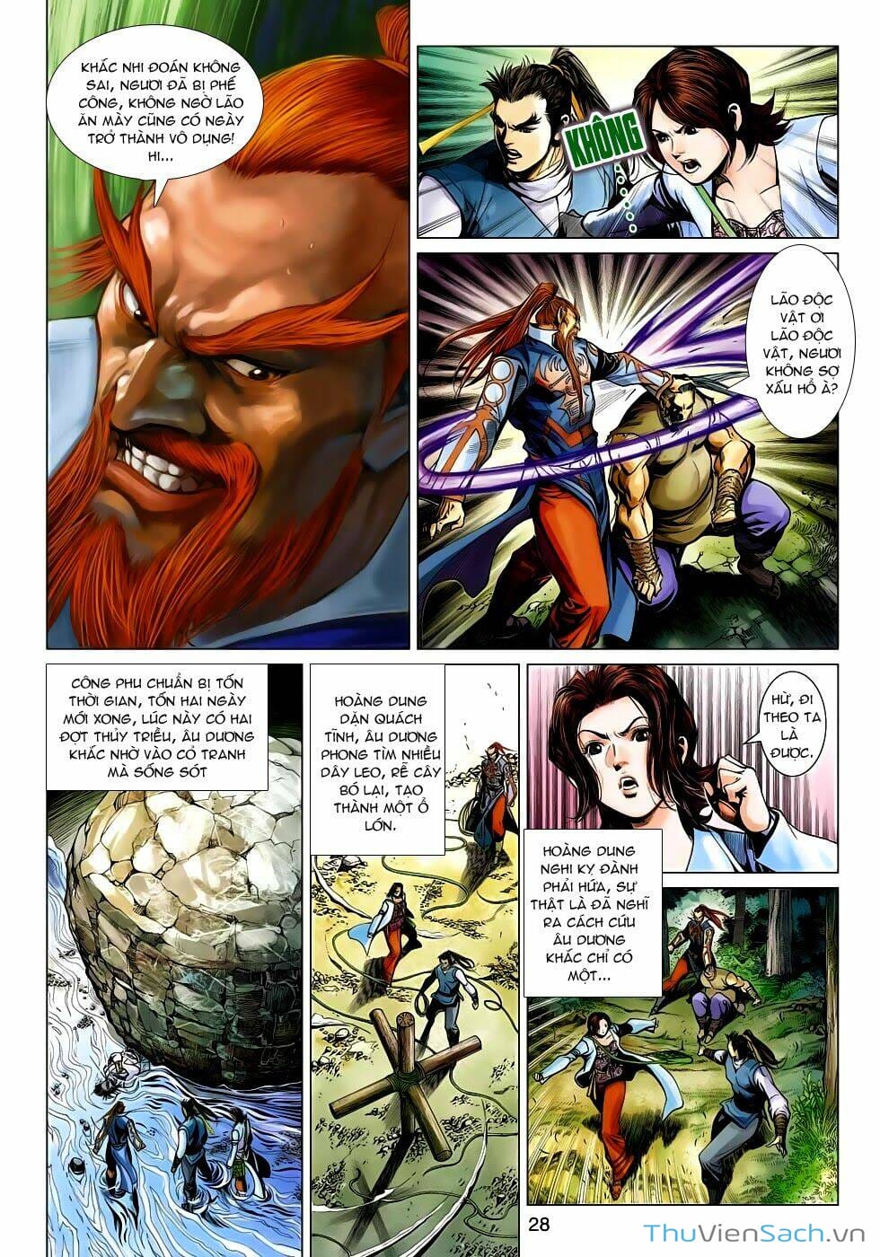 Truyện Tranh Anh Hùng Xạ Điêu - Manhua trang 4