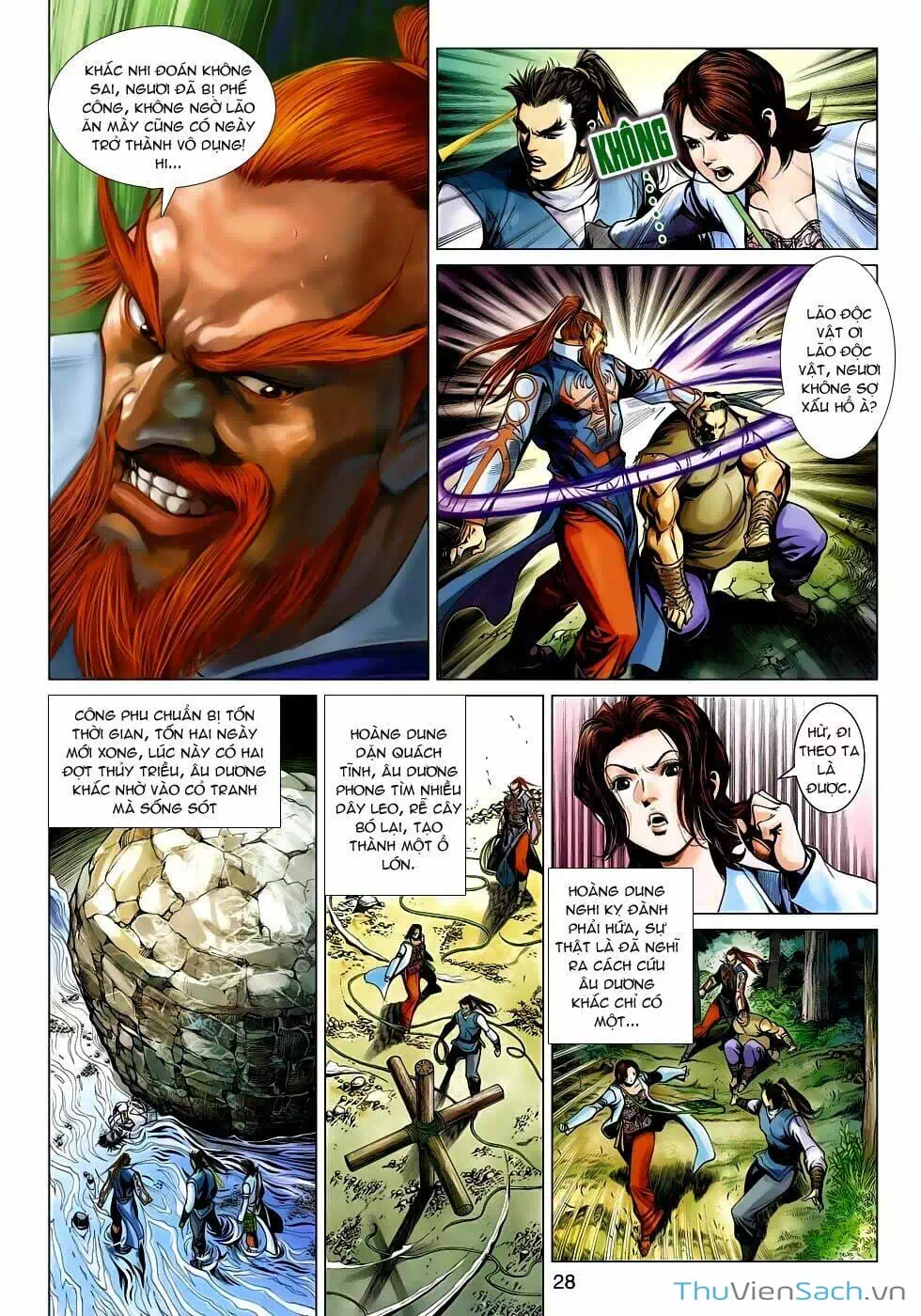 Truyện Tranh Anh Hùng Xạ Điêu - Manhua trang 4